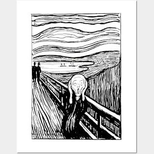 The Scream 1895 Edvard Munch Posters and Art